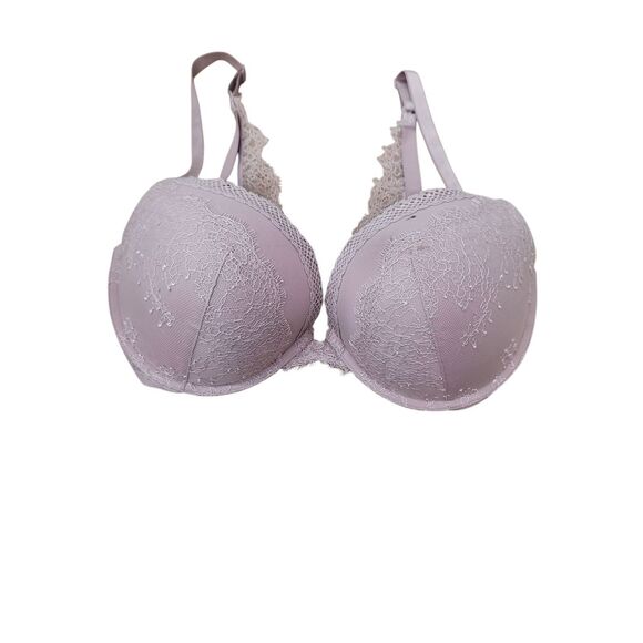 VICTORIA’S SECRET 36DD Very Sexy Lavender Pink Purple | Lace Push Up - Picture 1 of 9
